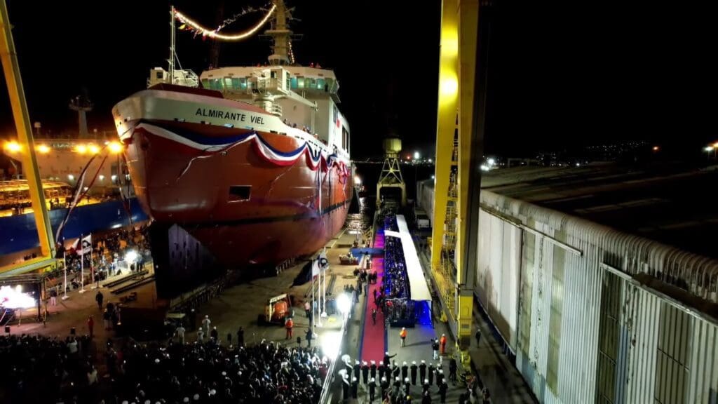 Rompehielos Almirante Viel. Créditos: Armada de Chile