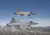 Suiza comenzó la entrega de un total de 22 cazas F-5 Tiger comprados por el Cuerpo de Marines EE.UU. para servir como agresores