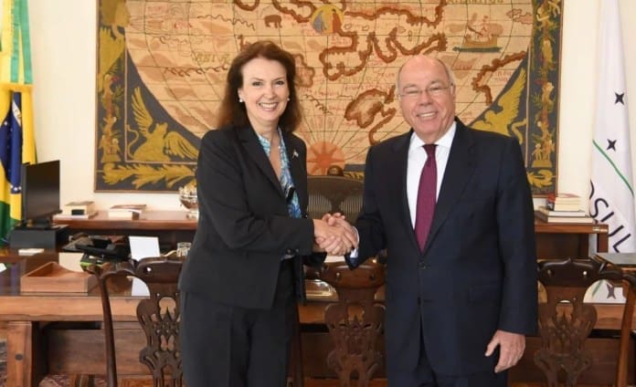 Diana Mondino reactivó el vínculo con Brasil, pero aún no hay definiciones  sobre una reunión entre Milei y Lula