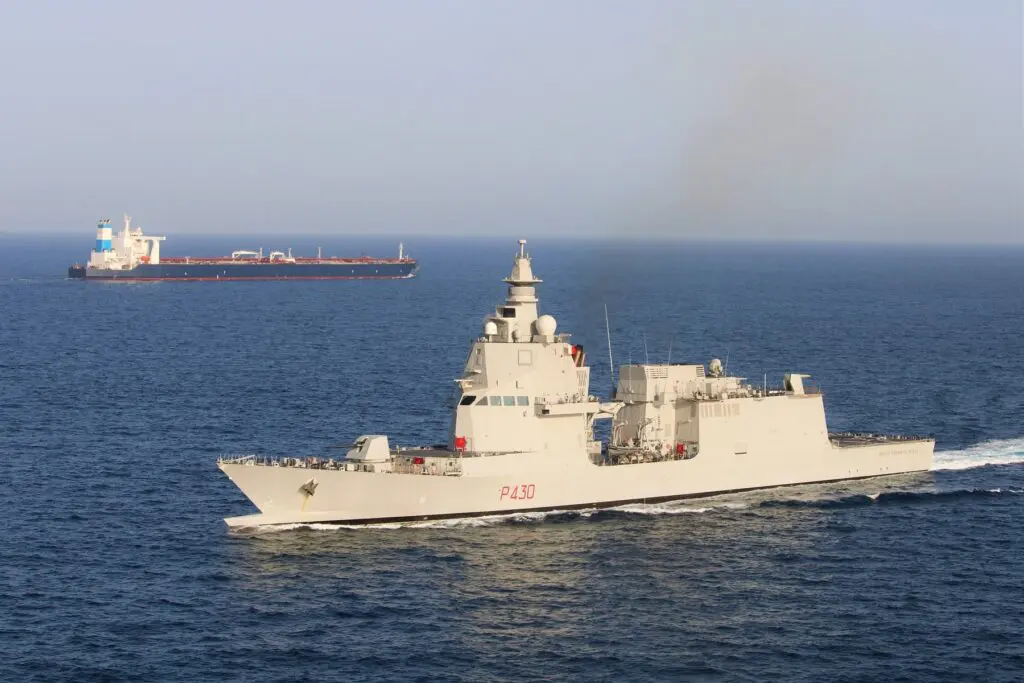 Patrullero Polivalente de Altura (PPA) “Thaon di Revel”. Créditos: Naval News