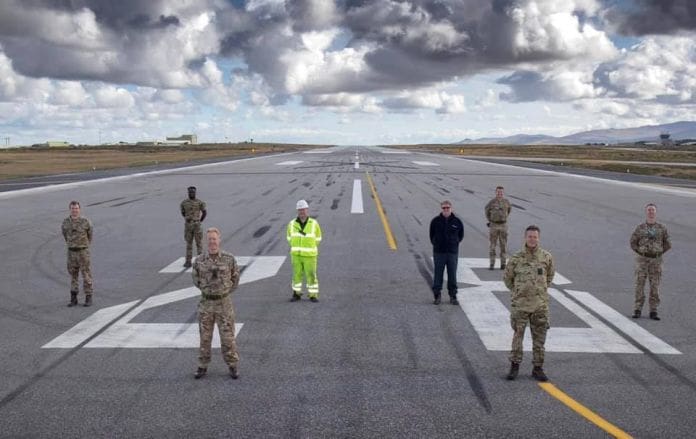 Falklands Mount Pleasant Airport main runway has been resurfaced — MercoPress