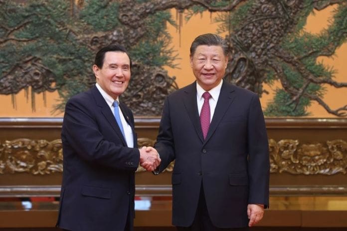 China's Xi hosts former Taiwan president in Beijing, in rare meeting echoing bygone era of warmer ties | CNN