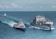 Las Armadas de EE.UU. y Países Bajos realizaron maniobras navales en el Mar de China Meridional