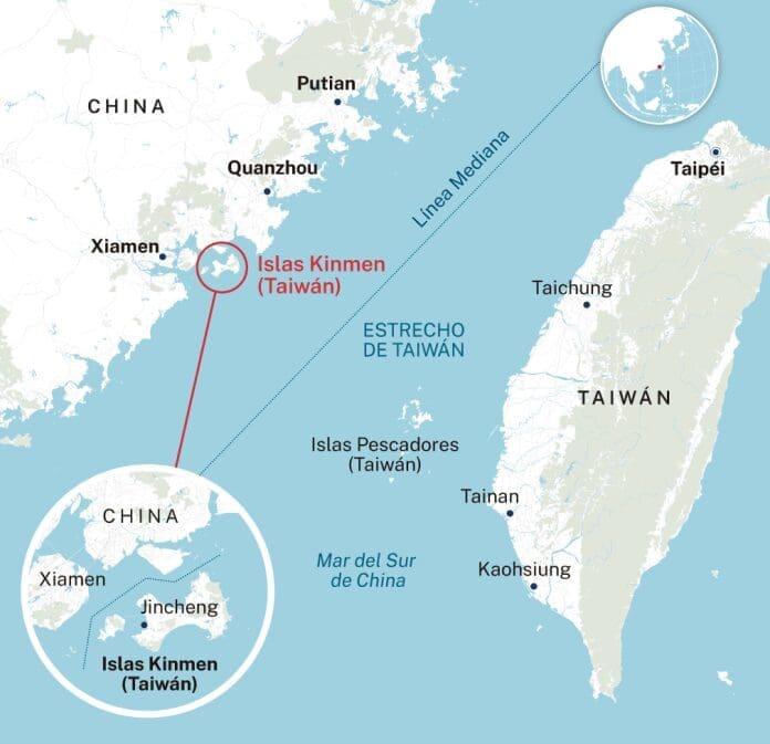Taiwán detecta 18 aviones militares chinos y 10 barcos de guerra y  despliega sus propios cazas