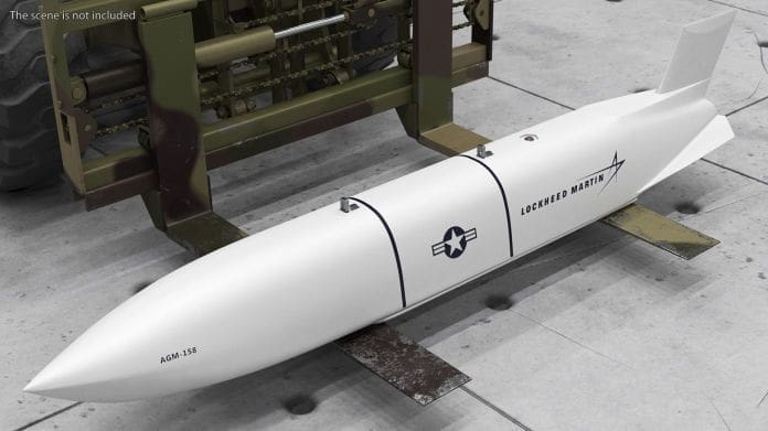 Misil de crucero AGM 158 JASSM Modelo 3D $39 - .ma .lxo .obj .max .fbx .c4d .blend .3ds - Free3D