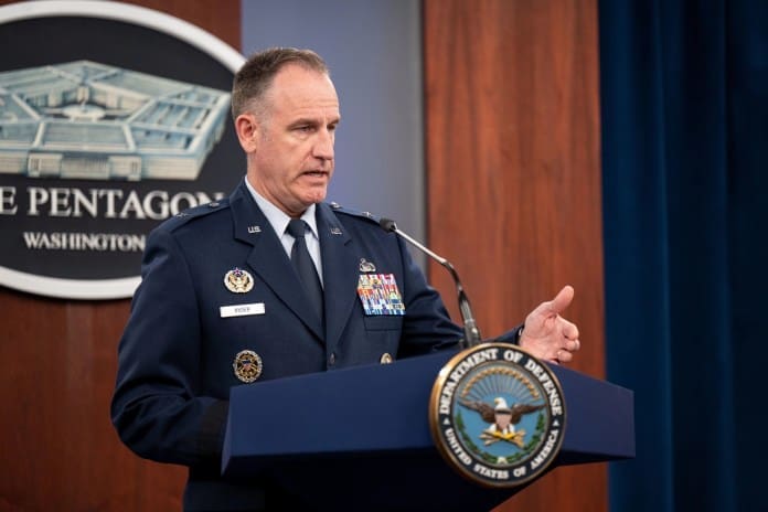 DVIDS - Images - Pentagon Press Secretary Air Force Brig. Gen. Pat Ryder  Conducts Press Briefing [Image 3 of 10]
