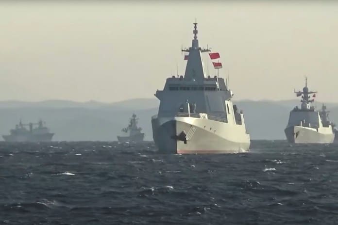 Guerra Fría 2.0: China y Rusia surcan juntos el Pacífico con buques de guerra | Internacional
