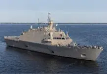 La Armada de EE.UU. recibe al buque de combate litoral número 29 de la problemática clase Freedom
