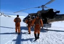 Chile realiza maniobras militares en zona en litigio con Argentina en Campos de Hielo Sur