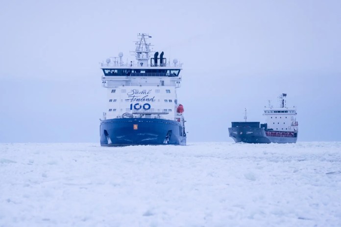 Con el foco puesto en el Ártico, EE.UU., Finlandia y Canadá buscan avanzar construcción de rompehielos de nueva generación