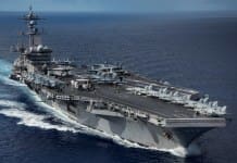 En medio de tensiones entre China y Taiwán, EE.UU. refuerza su presencia en el Pacífico con el portaaviones nuclear USS Carl Vinson equipado con más cazas F-35C