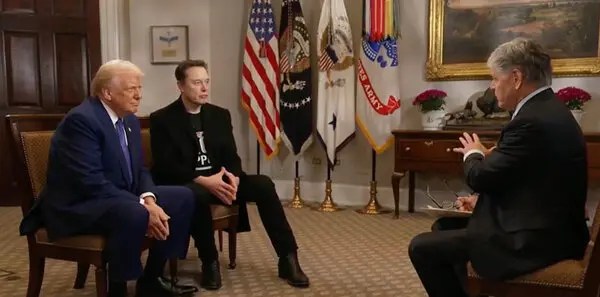 Astronautas varados Trump y Musk