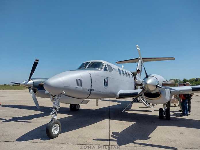 TC-12B Huron TC-114 - Fuerza Aérea Argentina. Créditos: Zona Militar