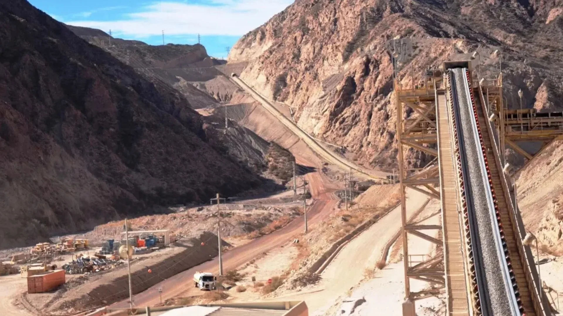 Proyecto minero Gualcamayo en San Juan