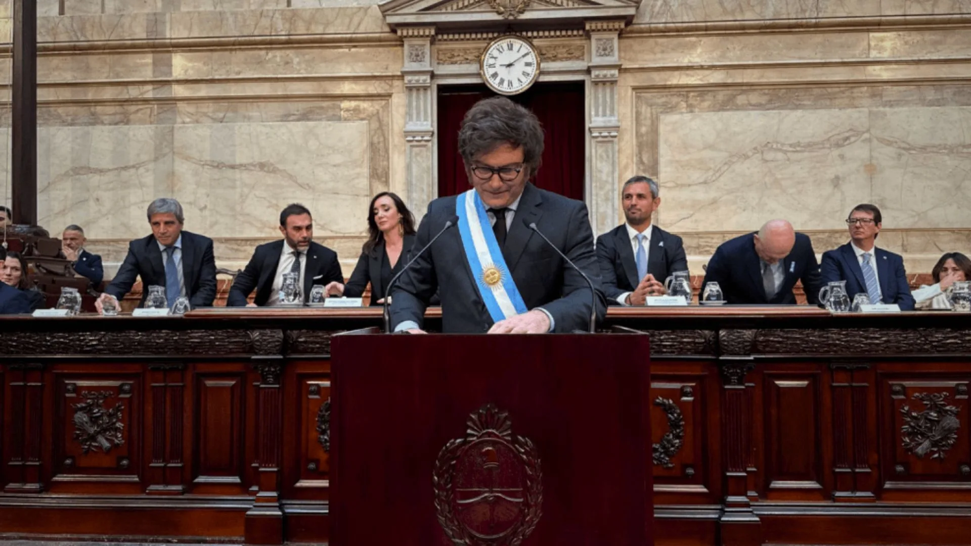 Javier Milei, presidente de la República Argentina