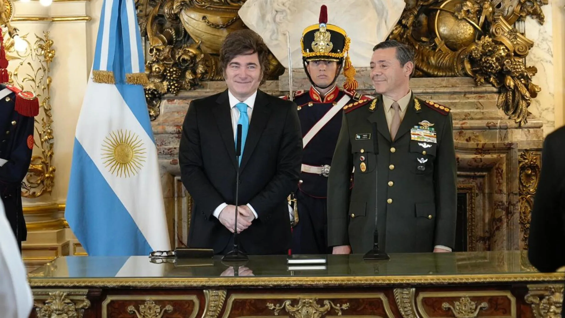 Asunción de Presti como Ministro de Defensa