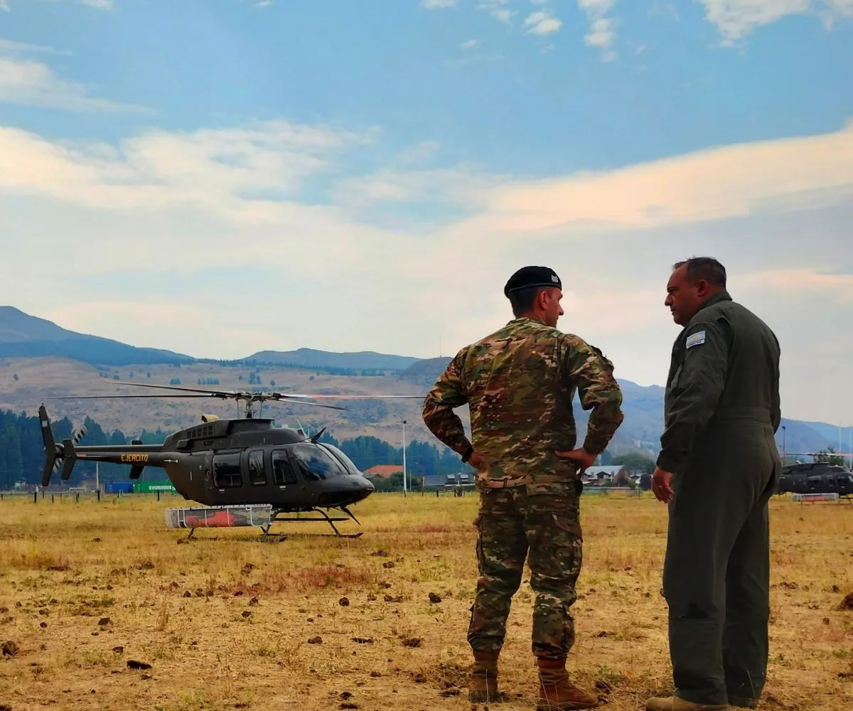 Incendios forestales Chubut