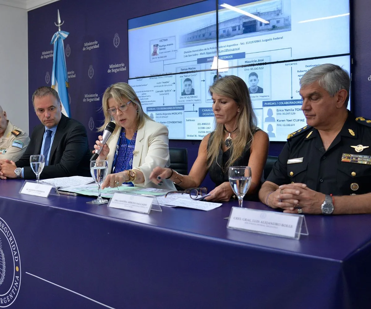 Conferencia Ministerio de Seguridad, "Pyme del delito"