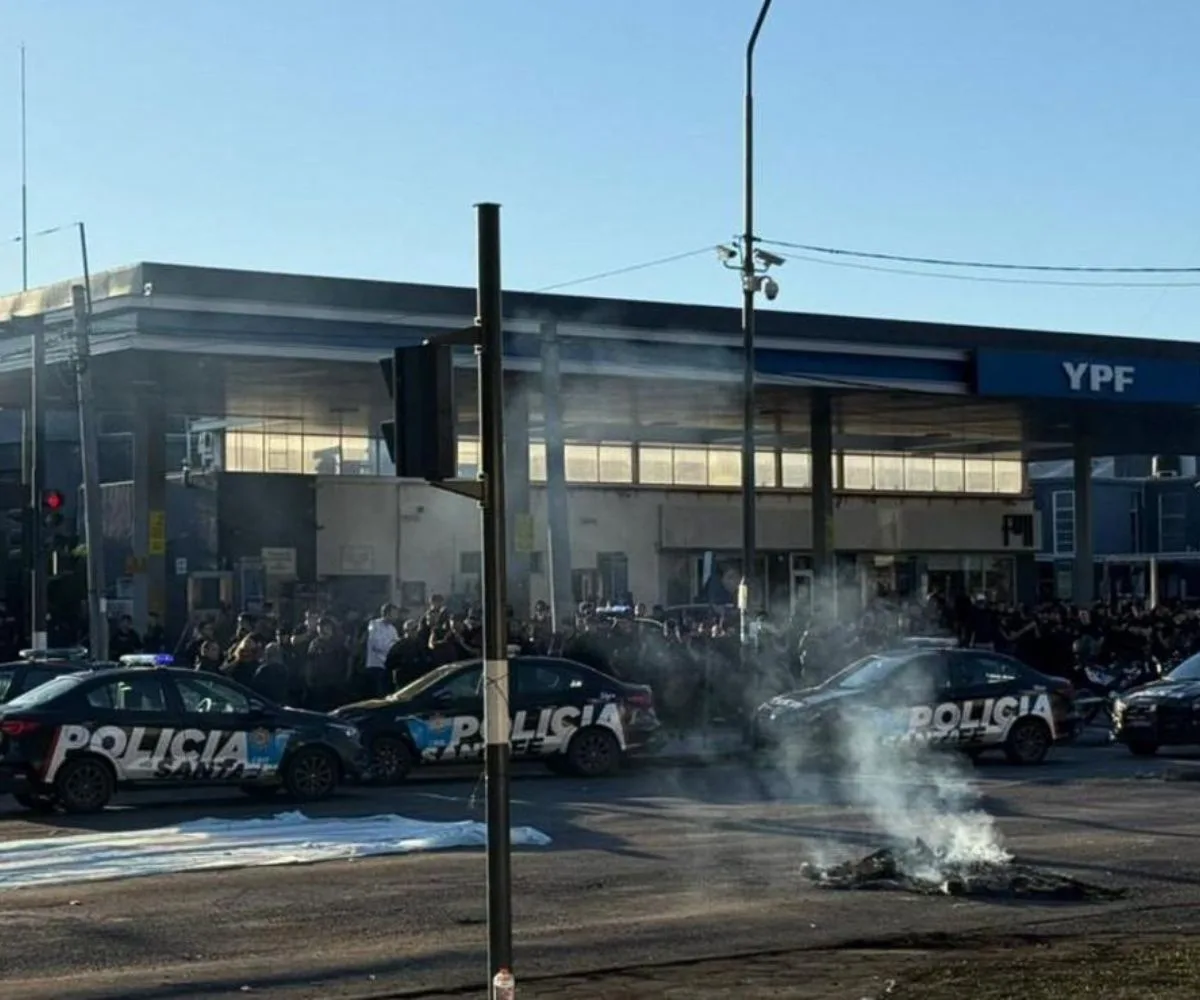 Protesta policial Rosario, Santa Fe