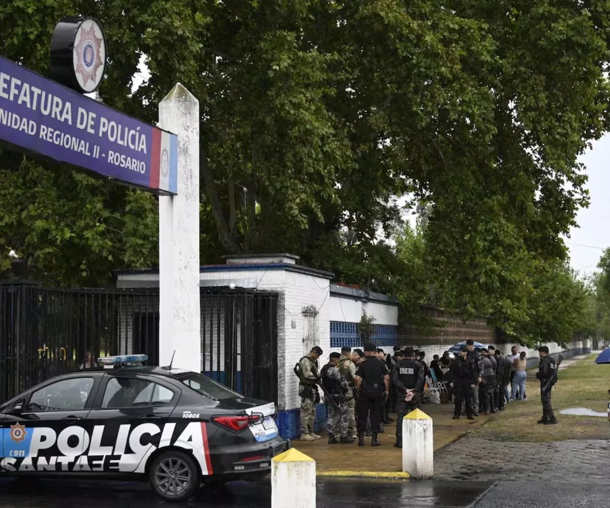 Protesta policial Santa Fe