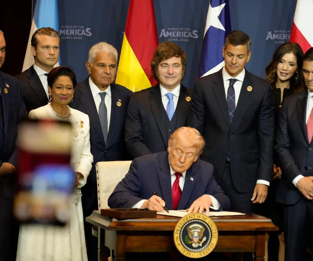 Escudo de las Américas, firma acuerdo