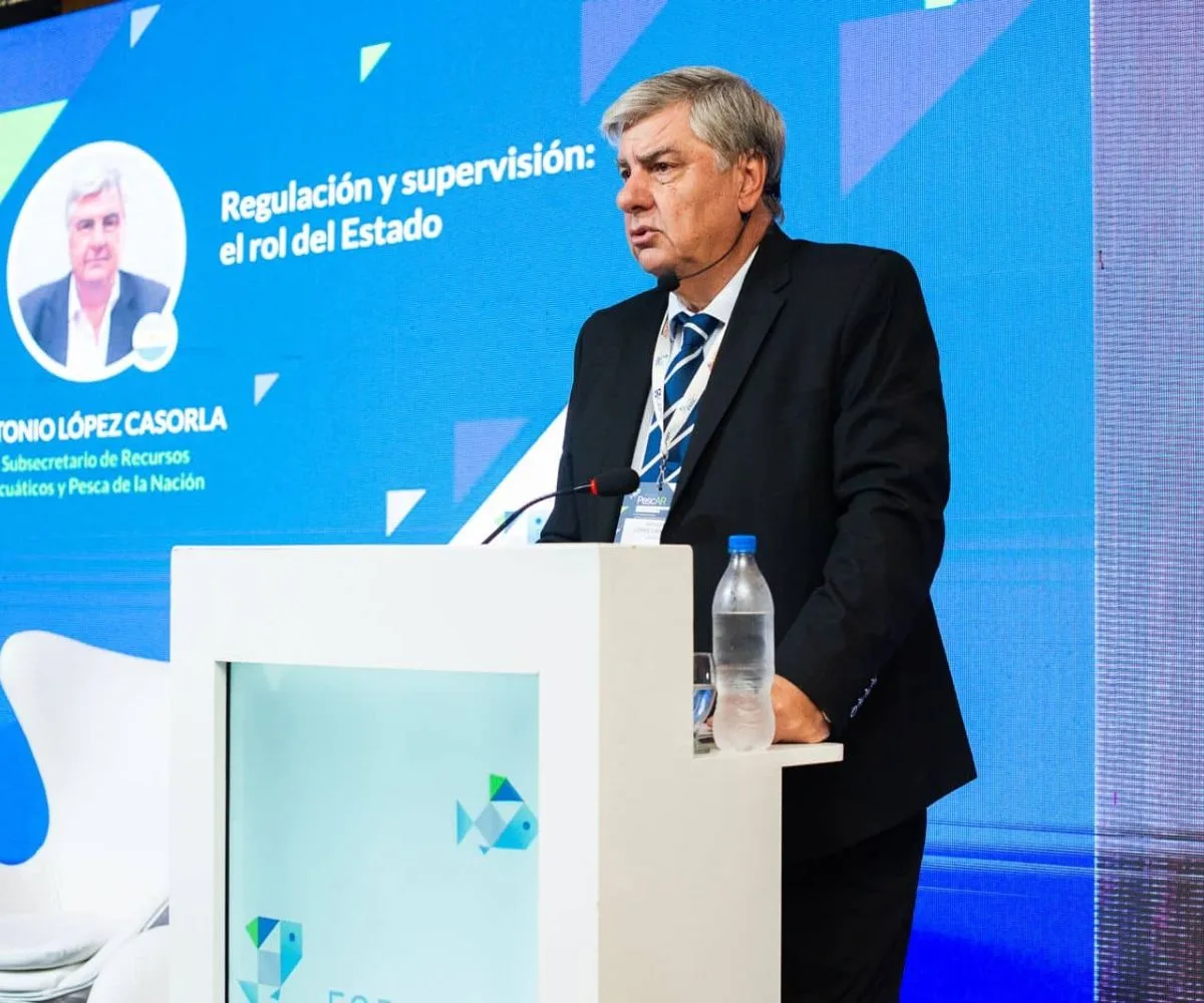 Juan Antonio López Cazorla, Subsecretario de Recursos Acuáticos y Pesca de la Nación