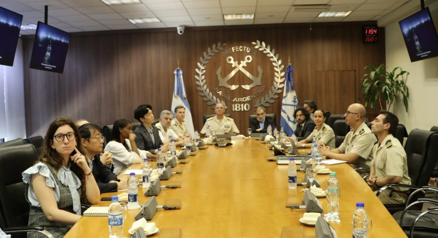 La Prefectura Naval Argentina presentó su estrategia contra la pesca ilegal. Crédito: PNA