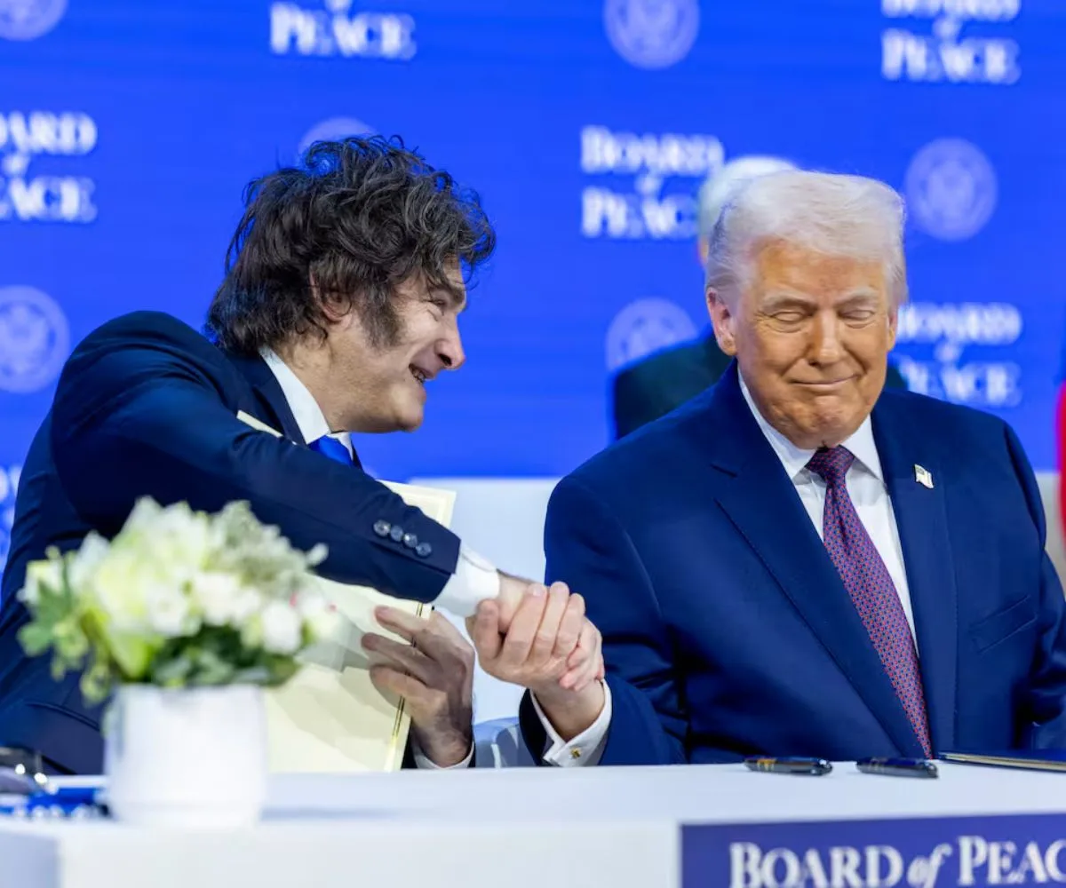 Javier Milei y Donald Trump